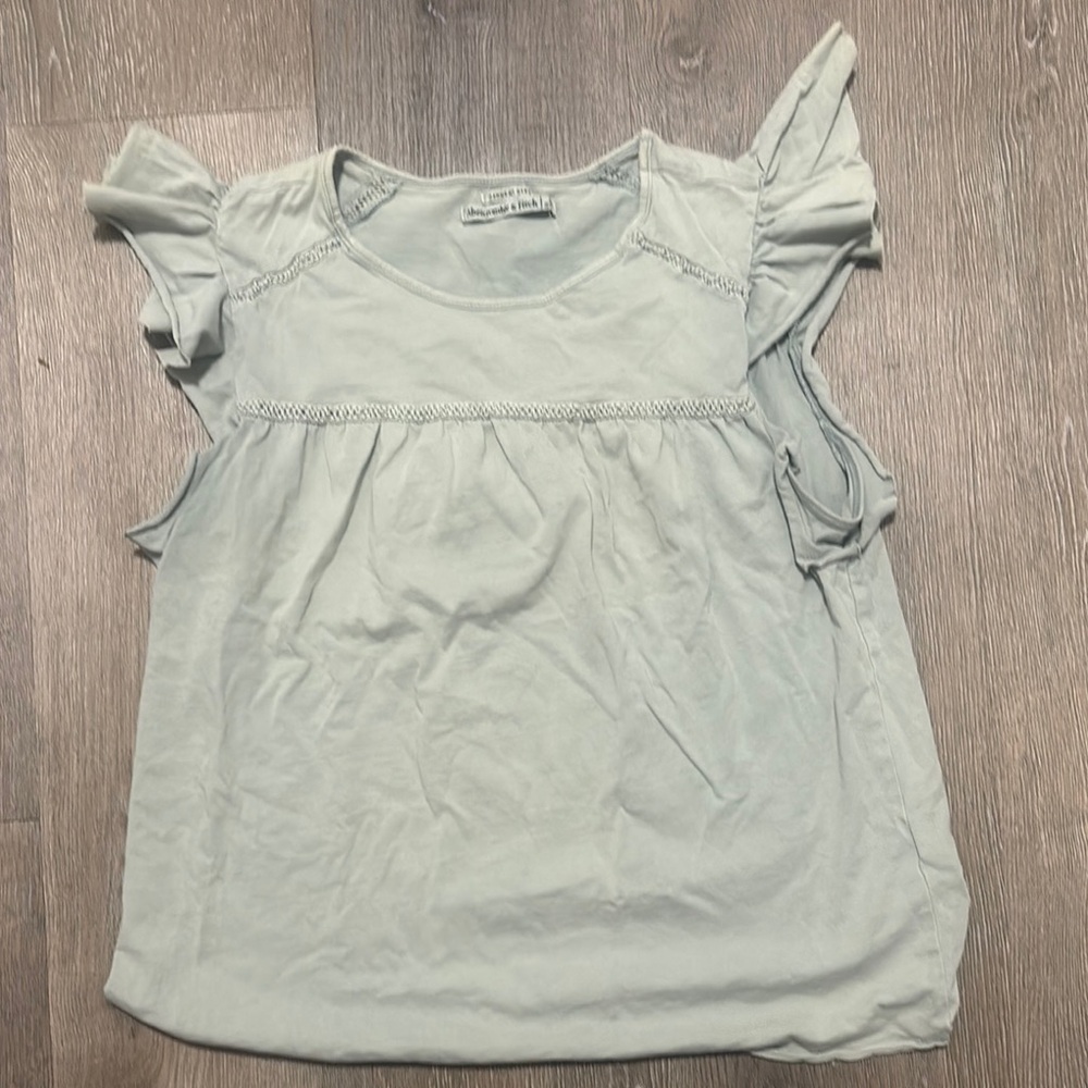 Abercrombie & Fitch Soft Green Top